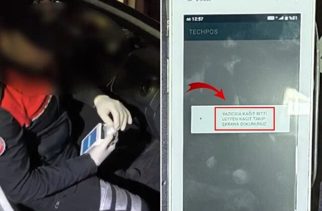 Şüphelileri POS cihazındaki “kağıt bitti” yazısı ele verdi! İçinden çıkan herkesi şoke etti