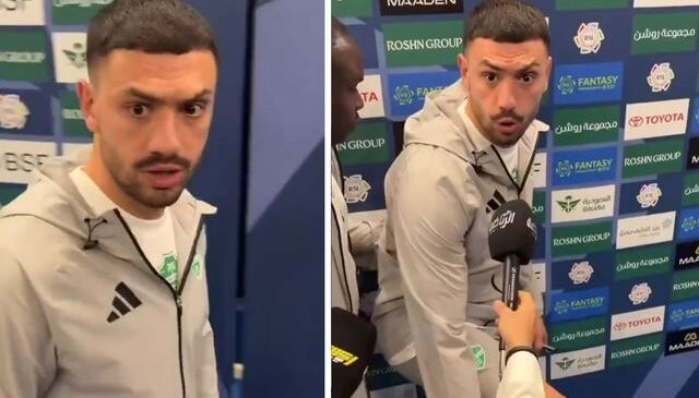 Merih’in delirdiği anlar: Gazetecilere ayağını gösterip isyan etti