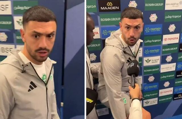 Merih’in delirdiği anlar: Gazetecilere ayağını gösterip isyan etti