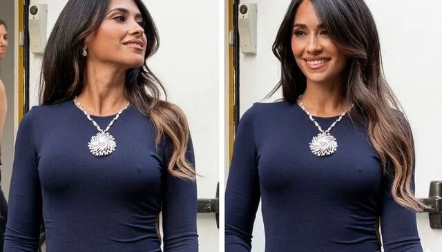 Messi’nin eşi Roccuzzo’nun taktığı kolyenin değeri dudak uçuklattı