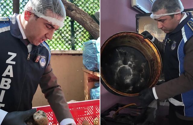 Zabıta gördüğü manzara karşısında kendisini tutamadı