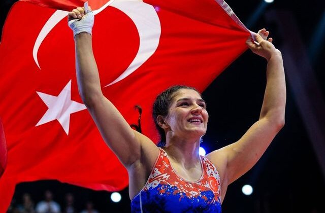 Milli güreşçimiz Nesrin Baş, 2. kez Avrupa şampiyonu