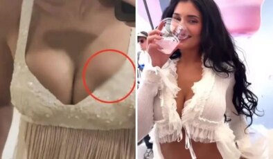 Milyonlarca hayranı bu sorunun cevabını arıyor: Kylie Jenner’ın silikonu mu patladı?