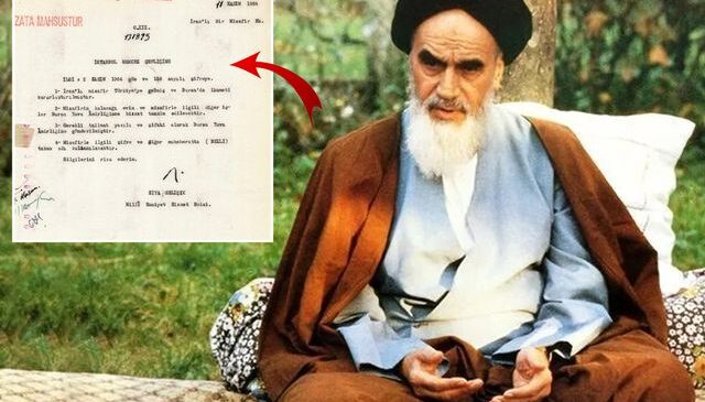 MİT “çok gizli” belgeyi paylaştı! İşte Humeyni’nin Türkiye’deki adresi ve kod adı