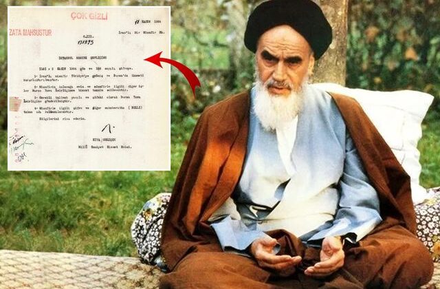 MİT “çok gizli” belgeyi paylaştı! İşte Humeyni’nin Türkiye’deki adresi ve kod adı