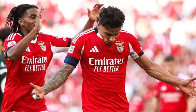 Mourinholu Benfica, şampiyonluk umutlarını 4 golle sürdürdü