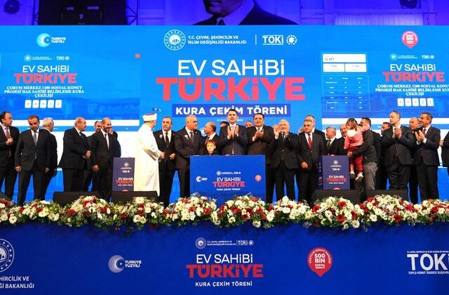 Bakan Kurum Çorum’da: Şehircilik sloganla değil, planla yapılır