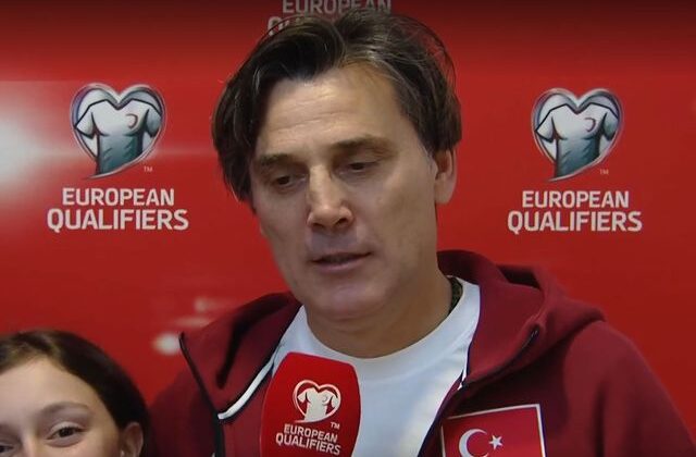 Mutluluğun zirvesinde olan Montella, kötü haberi canlı yayında aldı