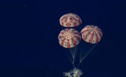 NASA’nın tarihi görevinde 4 astronot Dünya’ya ulaştı