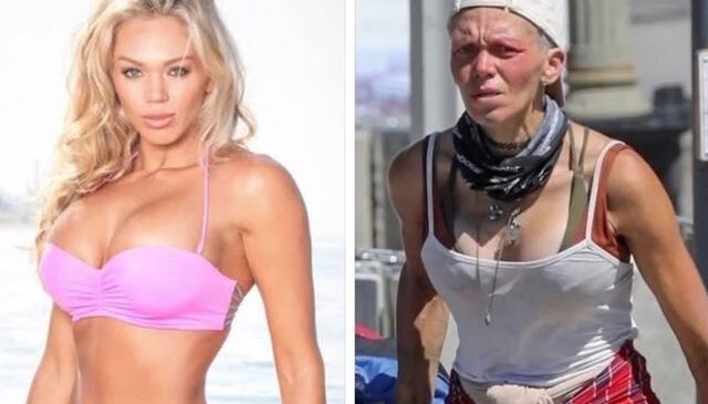 Nereden nereye: Eski model şimdi çöpten yiyecek topluyor