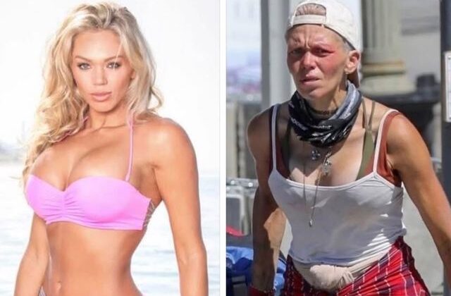 Nereden nereye: Eski model şimdi çöpten yiyecek topluyor