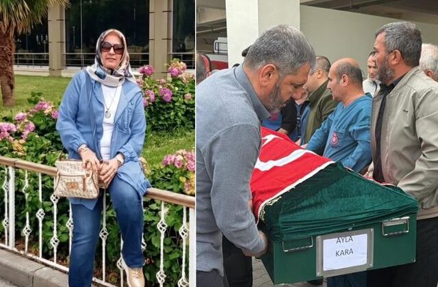 Öğrencilerine siper olan Ayla öğretmenin cenazesi ailesine teslim edildi