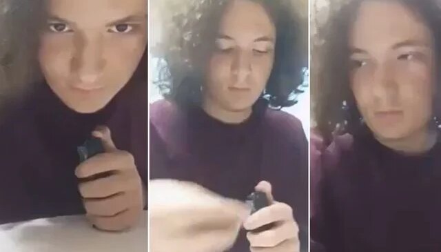 Okul saldırganının yeni görüntüsü ortaya çıktı! Canlı yayında şarjöre mermi doldurmuş