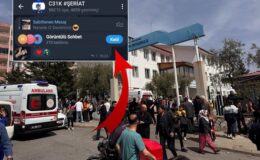 Okul saldırısı sonrası tehditler savuran hain tutuklandı! Evinden çıkanlara bakın