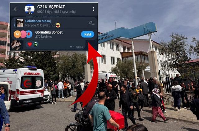 Okul saldırısı sonrası tehditler savuran hain tutuklandı! Evinden çıkanlara bakın