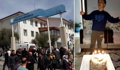 Okul saldırısında öldürülen minik Adnan’ın görüntüleri izleyenleri kahretti