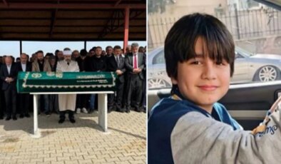 Okuldaki saldırı dehşetinde hayatını kaybeden Yusuf Tarık Gül son yolculuğuna uğurlandı