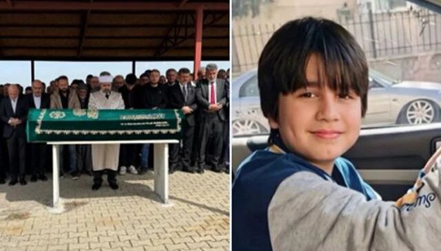 Okuldaki saldırı dehşetinde hayatını kaybeden Yusuf Tarık Gül son yolculuğuna uğurlandı
