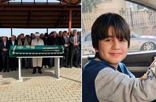 Okuldaki saldırı dehşetinde hayatını kaybeden Yusuf Tarık Gül son yolculuğuna uğurlandı
