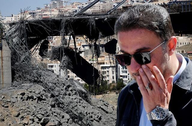 Orta Doğu’nun en yüksek köprüsünde ağır yıkım! Proje müdürü gözyaşlarını tutamadı