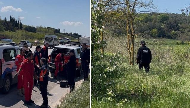 “Otoyola 5 yaşında çocuk bırakıldı” ihbarı ekipleri alarma geçirdi