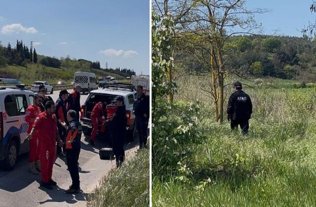 “Otoyola 5 yaşında çocuk bırakıldı” ihbarı ekipleri alarma geçirdi