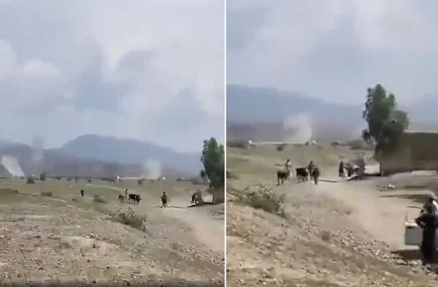 Pakistan, Afganistan’a havadan bomba yağdırdı