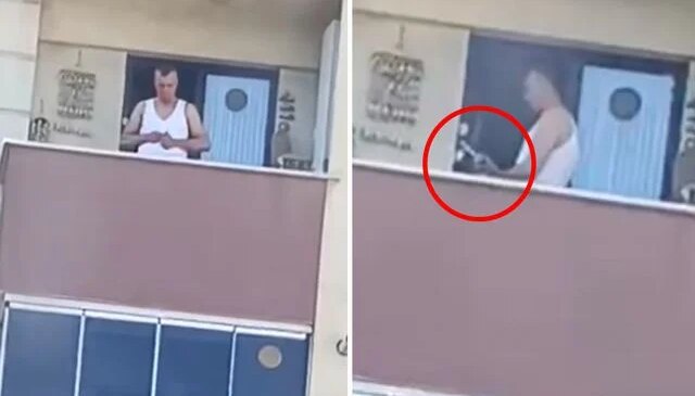 Pendik’te balkonda silah şarjörüne mermi dolduran şüpheli adli kontrolle serbest