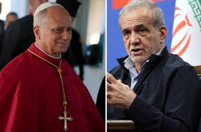 Pezeşkiyan’dan Trump’ın tehdit ettiği Papa’ya destek