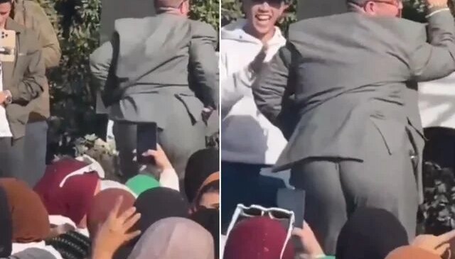 Profesör türbanlı öğrencilerin önünde twerk yaptı, üniversite karıştı