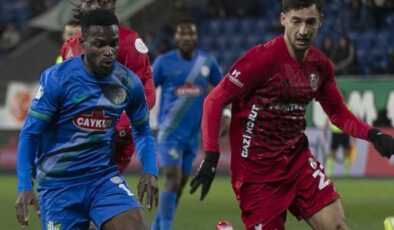 Rize’de 3 dakikada muhteşem geri dönüş