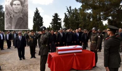 62 yıl sonra gelen veda: Rum polisinin kaçırdığı Reşat Ahmet dualarla toprağa verildi