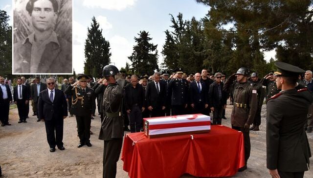 62 yıl sonra gelen veda: Rum polisinin kaçırdığı Reşat Ahmet dualarla toprağa verildi