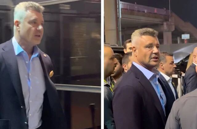 Sadettin Saran maçın bitmesini beklemeden stattan ayrıldı