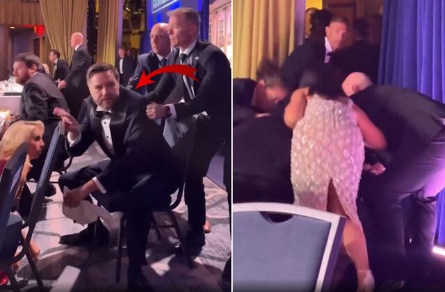 Saldırı sırasında çarpıcı görüntü! Önce Vance çıkarıldı, Trump tahliye edilirken sendeledi