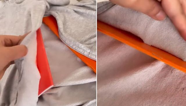 Okul saldırıları sonrası kahreden görüntü! Defterlerden kendine “çelik yelek” yaptı