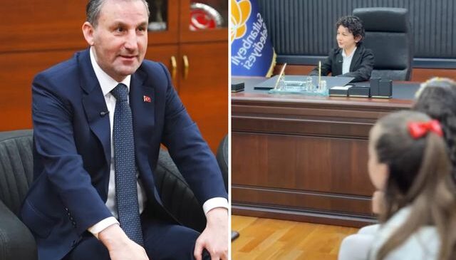 Şehit çocuğunun talebi belediye başkanını duygulandırdı