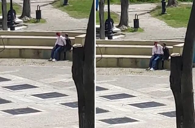 Şehrin göbeğinde rezil görüntü: Başımıza taş yağacak