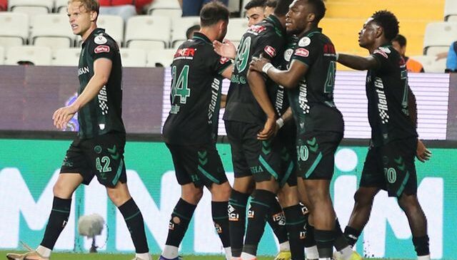 Seri 6 maça yükseldi! Konyaspor’un iyi gidişatı sürüyor