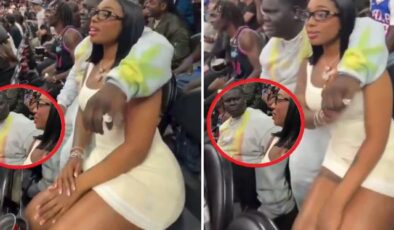 Sevgilisini maça götürdü, bin pişman oldu