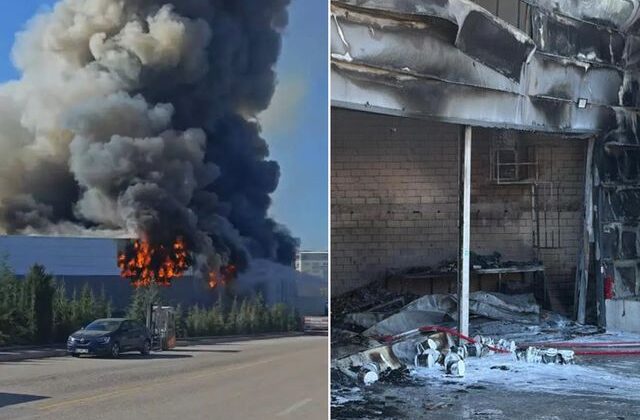 Ankara’da boya fabrikasında yangın: Bir işçi hayatını kaybetti