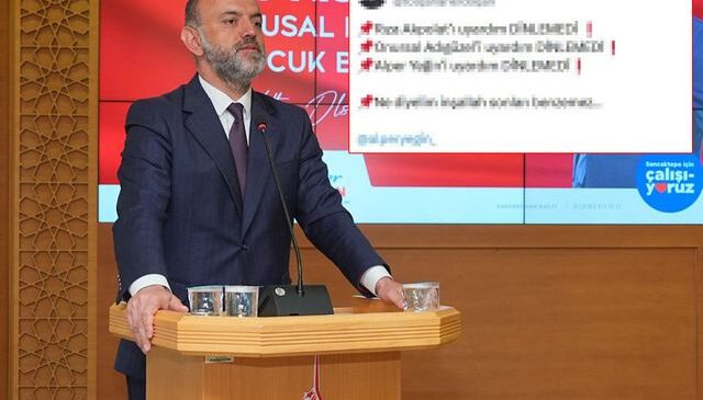 “Size de operasyon yapılacak” iması Belediye Başkanı Alper Yeğin’i küplere bindirdi