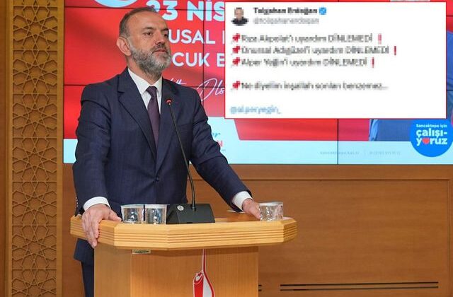 “Size de operasyon yapılacak” iması Belediye Başkanı Alper Yeğin’i küplere bindirdi