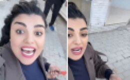 Sosyal medya fenomeninden sokak ortasında bıçaklı saldırı