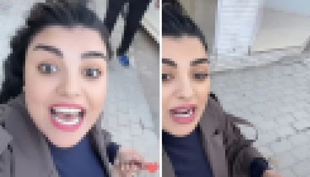 Sosyal medya fenomeninden sokak ortasında bıçaklı saldırı