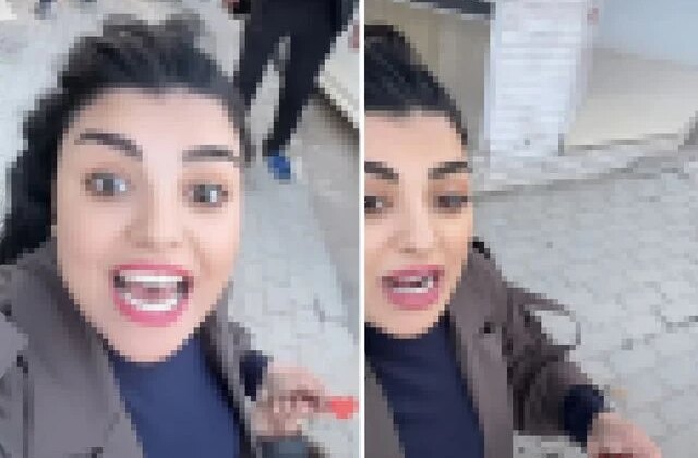 Sosyal medya fenomeninden sokak ortasında bıçaklı saldırı