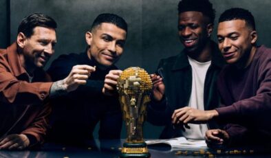 Sosyal medyayı sallayan görüntü! Ronaldo, Messi, Mbappé ve Vinícius aynı reklamda