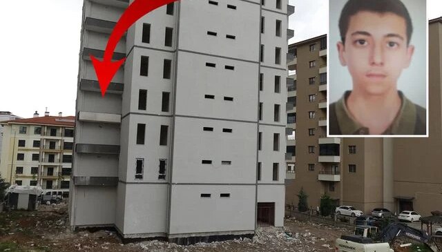 25 metreden yere çakılan 17 yaşındaki stajyer hayatını kaybetti