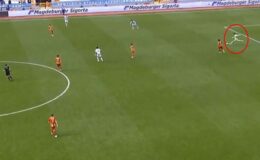 Süper Lig’de kendi kalesinden rakip kaleye inanılmaz gol
