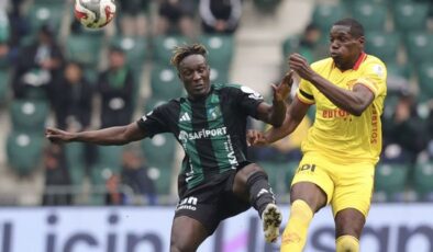 Süper Lig’de nefes kesen son! Kocaelispor, 10 kişi kaldığı maçta 1 puanı 90+8’de aldı